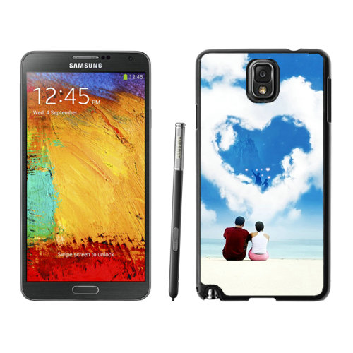 Valentine Love Cloud Samsung Galaxy Note 3 Cases ECB - Click Image to Close